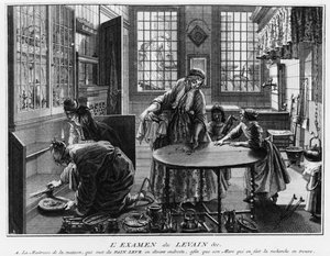 La recherche du pain levé, 1723